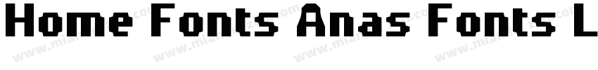 Home Fonts Anas Fonts Landsl字体转换